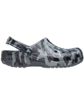 The Crocs Mens Classic Printed Camo Clogs in Slate Grey & Multi