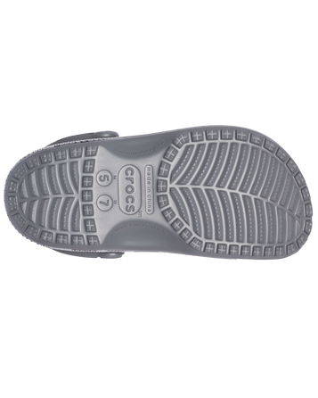 The Crocs Mens Classic Printed Camo Clogs in Slate Grey & Multi