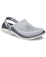 The Crocs Mens Literide 360 Clog in Light Grey & Slate Grey