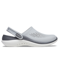 The Crocs Mens Literide 360 Clog in Light Grey & Slate Grey