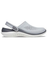 The Crocs Mens Literide 360 Clog in Light Grey & Slate Grey