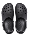 The Crocs Womens Classic Platform Clog in Black