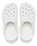 Classic Platform Clogs in White