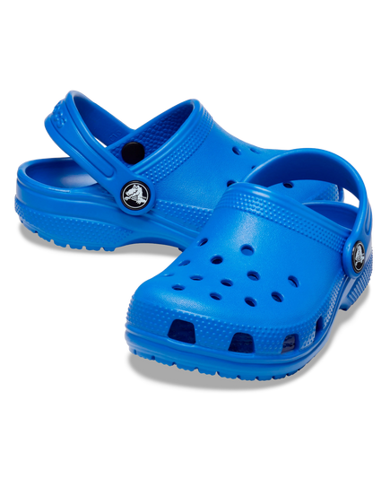 The Crocs Boys Boys Classic Clogs in Blue Bolt