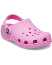 The Crocs Girls Girls Classic Clog in Taffy Pink