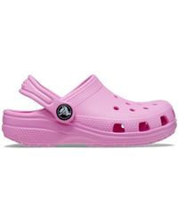 The Crocs Girls Girls Classic Clog in Taffy Pink