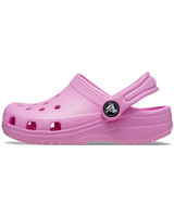 The Crocs Girls Girls Classic Clog in Taffy Pink