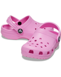 The Crocs Girls Girls Classic Clog in Taffy Pink