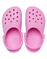 The Crocs Girls Girls Classic Clog in Taffy Pink