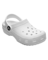 The Crocs Girls Girls Classic Clogs in White