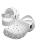 The Crocs Girls Girls Classic Clogs in White