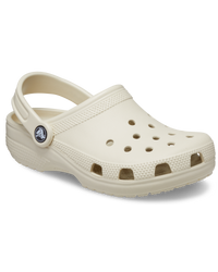 The Crocs Girls Girls Classic Clog in Bone