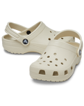 The Crocs Girls Girls Classic Clog in Bone