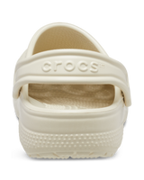 The Crocs Girls Girls Classic Clog in Bone