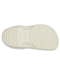 The Crocs Girls Girls Classic Clog in Bone