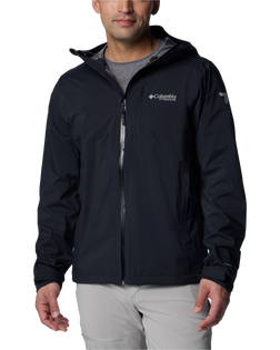 The Columbia Mens Ampli-Dry II Jacket in Black