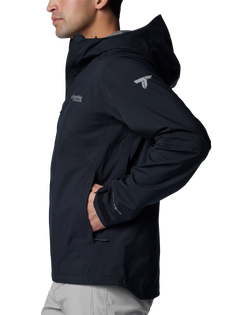 The Columbia Mens Ampli-Dry II Jacket in Black