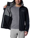 The Columbia Mens Ampli-Dry II Jacket in Black