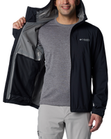 The Columbia Mens Ampli-Dry II Jacket in Black