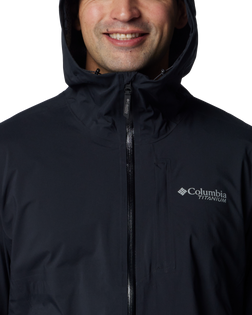 The Columbia Mens Ampli-Dry II Jacket in Black