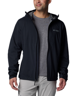 The Columbia Mens Ampli-Dry II Jacket in Black