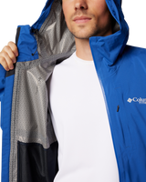 The Columbia Mens Ampli-Dry II Jacket in Mountain Blue