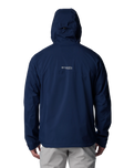 The Columbia Mens Ampli-Dry II Shell Jacket in Collegiate Navy