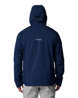 The Columbia Mens Ampli-Dry II Shell Jacket in Collegiate Navy