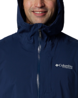 The Columbia Mens Ampli-Dry II Shell Jacket in Collegiate Navy