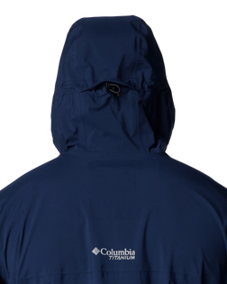 The Columbia Mens Ampli-Dry II Shell Jacket in Collegiate Navy