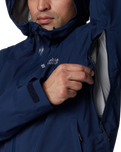 The Columbia Mens Ampli-Dry II Shell Jacket in Collegiate Navy