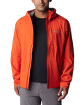 The Columbia Mens Ampli-Dry II Shell Jacket in Spicy