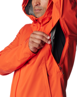 The Columbia Mens Ampli-Dry II Shell Jacket in Spicy