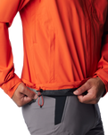 The Columbia Mens Ampli-Dry II Shell Jacket in Spicy