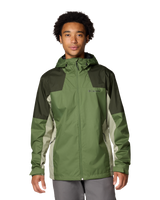 The Columbia Mens Inner Limits III Jacket in Canteen, Greenscape & Safari