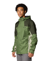 The Columbia Mens Inner Limits III Jacket in Canteen, Greenscape & Safari