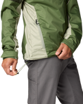 The Columbia Mens Inner Limits III Jacket in Canteen, Greenscape & Safari