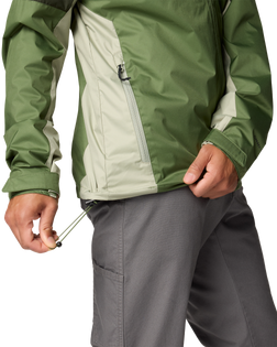 The Columbia Mens Inner Limits III Jacket in Canteen, Greenscape & Safari