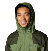 The Columbia Mens Inner Limits III Jacket in Canteen, Greenscape & Safari