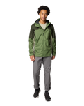 The Columbia Mens Inner Limits III Jacket in Canteen, Greenscape & Safari