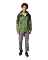 The Columbia Mens Inner Limits III Jacket in Canteen, Greenscape & Safari