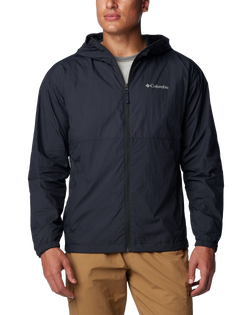 The Columbia Mens Yocum Ridge Wind Jacket in Black