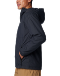 The Columbia Mens Yocum Ridge Wind Jacket in Black