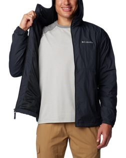 The Columbia Mens Yocum Ridge Wind Jacket in Black