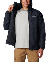 The Columbia Mens Yocum Ridge Wind Jacket in Black