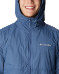 The Columbia Mens Yocum Ridge Wind Jacket in Dark Mountain