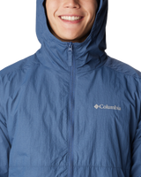 The Columbia Mens Yocum Ridge Wind Jacket in Dark Mountain