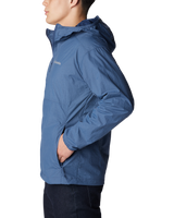 The Columbia Mens Yocum Ridge Wind Jacket in Dark Mountain