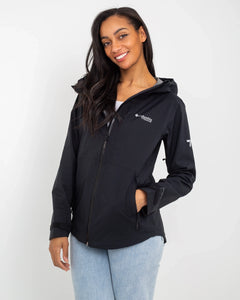 The Columbia Womens Omnitech Amplidry II Shell Jacket in Black