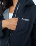 The Columbia Womens Omnitech Amplidry II Shell Jacket in Black